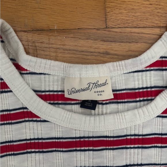 Universal Thread Striped Tank with Ribbing - Picture 2 of 4